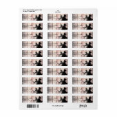 カウボーイ素朴ウッドバーンカントリーパーティー ラベル (フルシート)