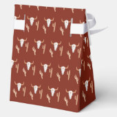 カウボーイ素朴サボクビールアーチボーイ赤ちゃんシャワー フェイバーボックス (裏面)