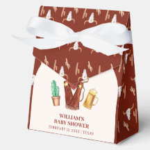 カウボーイ素朴サボクビールアーチボーイ赤ちゃんシャワー