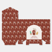 カウボーイ素朴サボクビールアーチボーイ赤ちゃんシャワー フェイバーボックス (見開き)