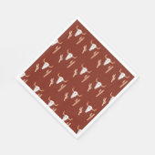 カウボーイ素朴サボリモダンービールボーイ赤ちゃんシャワー スタンダードランチョンナプキン (角)