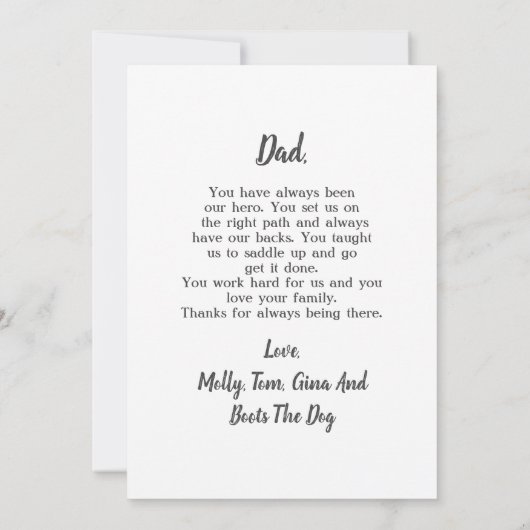 カウボーイ素朴ファーズデー (裏面)