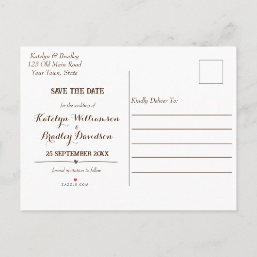 カウボーイ素朴ブーツとハットサンフラワーデニム 案内ポストカード