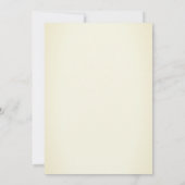 カウボーイ素朴ブーツウェスタンキンセアニェラパーティー 招待状 (裏面)