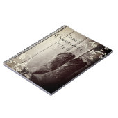 カウボーイ素朴ブーツウエスタンキンセアニラゲストブック ノートブック (左側)