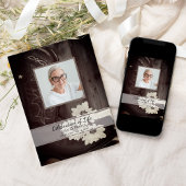 カウボーイ素朴ブーツデイジーお祝いオブ・ライフ 招待状