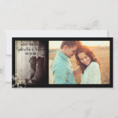 カウボーイ素朴ブーツフローラウェスタン セーブザデート (正面)