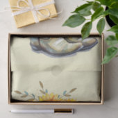 カウボーイ素朴ブーツ（ひまわり） 薄葉紙 (ギフト)