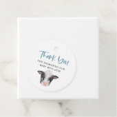 カウボーイ素朴ベイビーシャワー フェイバータグ (インサイチュ)