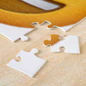 カウボーイ絵文字顔 ジグソーパズル (側面)