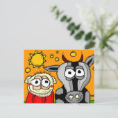 カウボーイ葉書 ポストカード (スタンド正面)