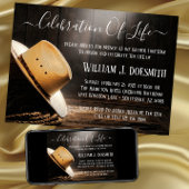 カウボーイ葬儀追悼会 招待状