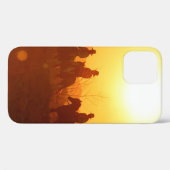 カウボーイ衣装wとしてのライダーのシルエット Case-Mate iPhoneケース (裏面 (横))