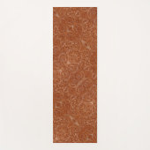 カウボーイ西部の国のパターン工具革 ヨガマット (正面)