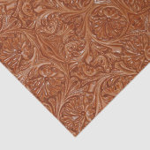 カウボーイ西部の国のパターン工具革 薄葉紙 (詳細)