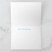 カウボーイ誕生日カード カード (内部)