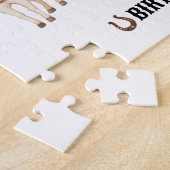 カウボーイ誕生日ロデオパーティー ジグソーパズル (側面)