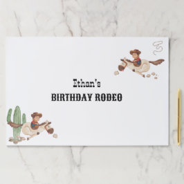 カウボーイ誕生日ロデオパーティー ペーパーパッド