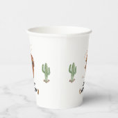 カウボーイ誕生日ロデオパーティー 紙コップ (右)