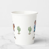 カウボーイ誕生日ロデオパーティー 紙コップ (左)