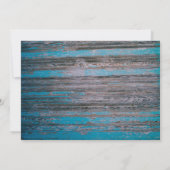 カウボーイ誕生日招待状 招待状 (裏面)