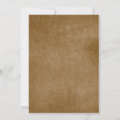 カウボーイ誕生日招待状 招待状 (裏面)