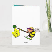 カウボーイ誕生日 カード (裏面)