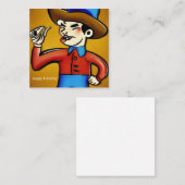 カウボーイ誕生日 ノートカード (正面/裏面)