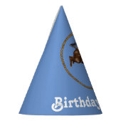カウボーイ誕生日 パーティーハット (左)