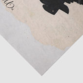 カウボーイ賛美のサンセットシルエット 薄葉紙 (詳細)