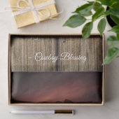 カウボーイ賛美ズウエスタンマンブロンコホース 薄葉紙 (ギフト)