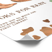 カウボーイ赤ちゃんシャワーベビー ポスター (角)