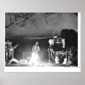 カウボーイ遊ズとキャンプファイアのまわりにを歌う ポスター (正面)