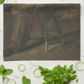 カウボーイ遊ズ・ザ・バンジョーと歌うカントリー・ミュージック キッチンタオル (折り畳み)