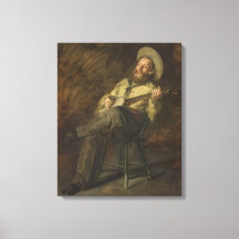 カウボーイ遊ズ・ザ・バンジョーと歌うカントリー・ミュージック