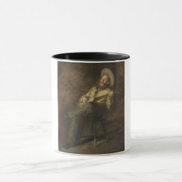 カウボーイ遊ズ・ザ・バンジョーと歌うカントリー・ミュージック マグカップ