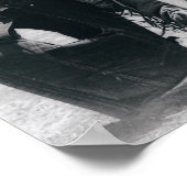 カウボーイ運搬ギアの背面 ポスター (角)