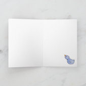 カウボーイ雪だるまウィズレッドバンダナ シーズンカード (内部)