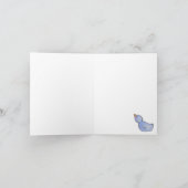 カウボーイ雪だるまウィズレッドバンダナ シーズンカード (内部)