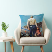 カウボーイ飛んでいるバイミードシェーファー クッション (椅子)