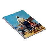 カウボーイ飛んでいるバイミードシェーファー ノートブック (右側)