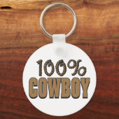 カウボーイ100% キーホルダー (正面)