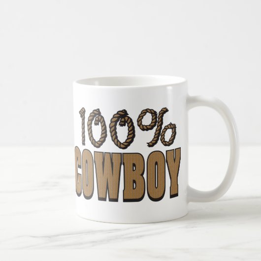 カウボーイ100% コーヒーマグカップ (右)