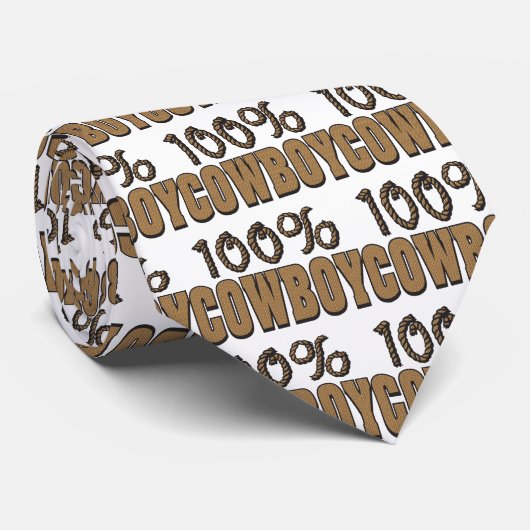 カウボーイ100% ネクタイ (ロール)