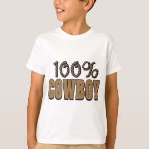 カウボーイ100% Tシャツ