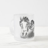 カウボーイ1 フロストグラスマグカップ (正面左)