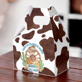 カウボーイ1stロデオ西パーソナライズされた誕生日 フェイバーボックス