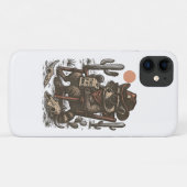 カウボーイ・アライグマ 楽しい西部劇 Case-Mate iPhoneケース (裏面(横))