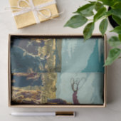 カウボーイ・アンド・キャトル・デコパージュ 薄葉紙 (ギフト)