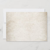 カウボーイ・ウェスタン・ファースト・ロデオ・ワイルド・ウェスト誕生日 招待状 (裏面)